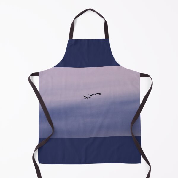 Item preview, Soft darkish blue. Evening of the cranes designed and sold by Jouko Lehto Photography.
