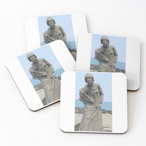 Item preview, Haenyeo(women divers) statue in jeju island sea of south korea. designed and sold by human8891.