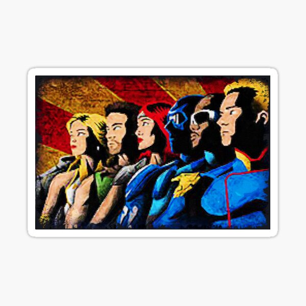 the boys tv show hero Sticker