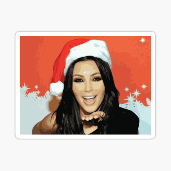 Aperçu de l'œuvre Kim K Noël créée et vendue par OrnamentallyYou.