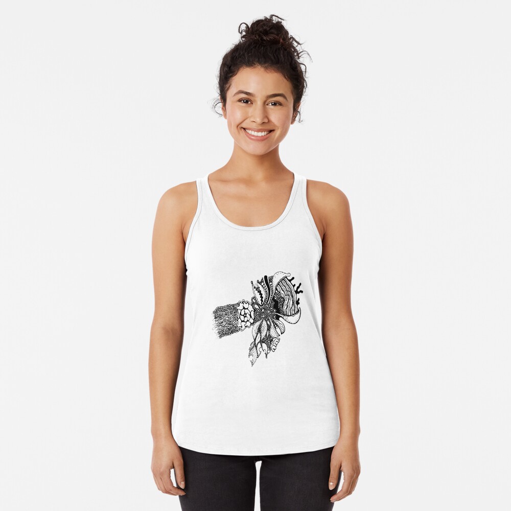 Item preview, Racerback Tank Top designed and sold by q-paws.