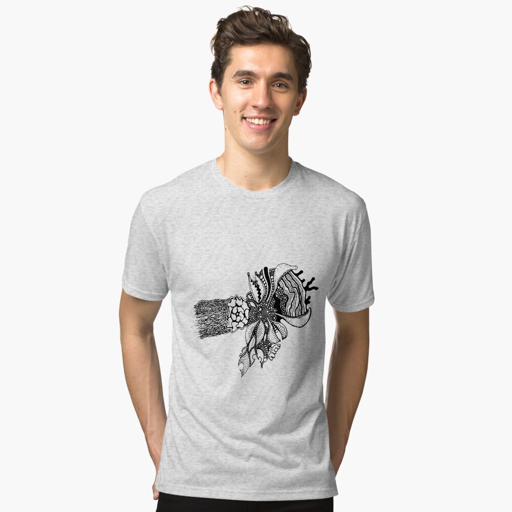Item preview, Tri-blend T-Shirt designed and sold by q-paws.