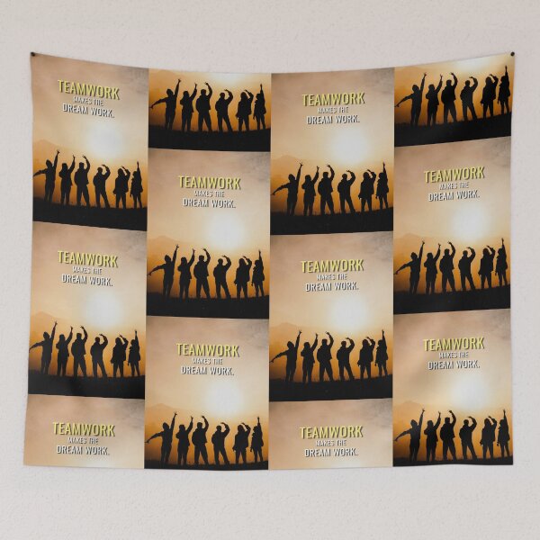 Item preview, Teamwork makes the Dream Work designed and sold by hiunlimit.
