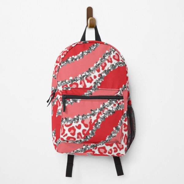Item preview, Red Pink Leopard Stripes designed and sold by lotusbud.
