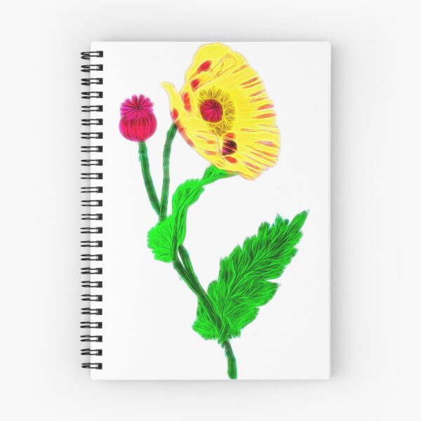 Item preview, Yellow poppy designed and sold by Mark J Dunn.