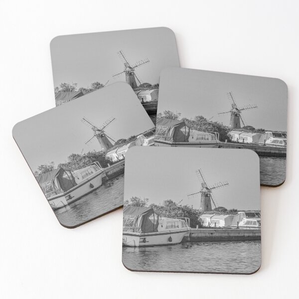 Item preview, Boats moored at Thurne Mouth, Norfolk Broads designed and sold by yackers1.