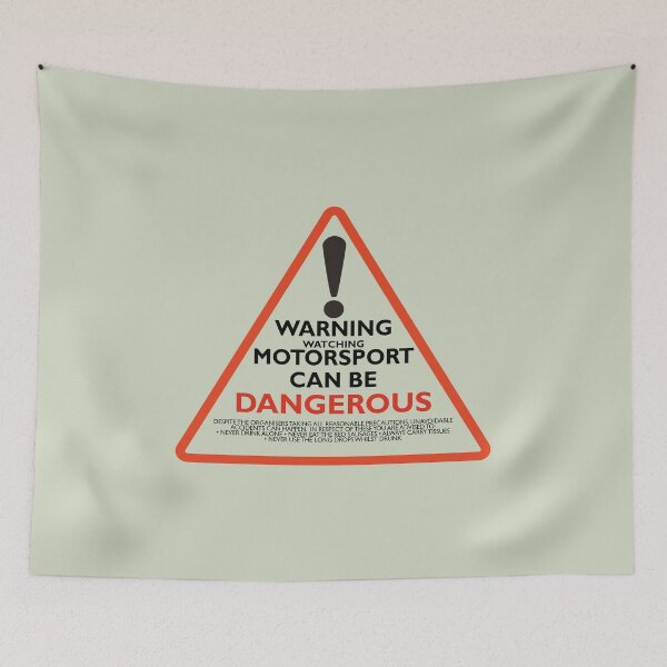 Item preview, Watching Motorsport Can Be Dangerous designed and sold by RedFirecracker.