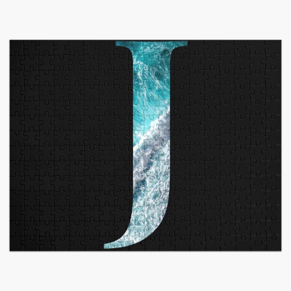 The perugina logo Blue Letter J Jigsaw Puzzles | Redbubble