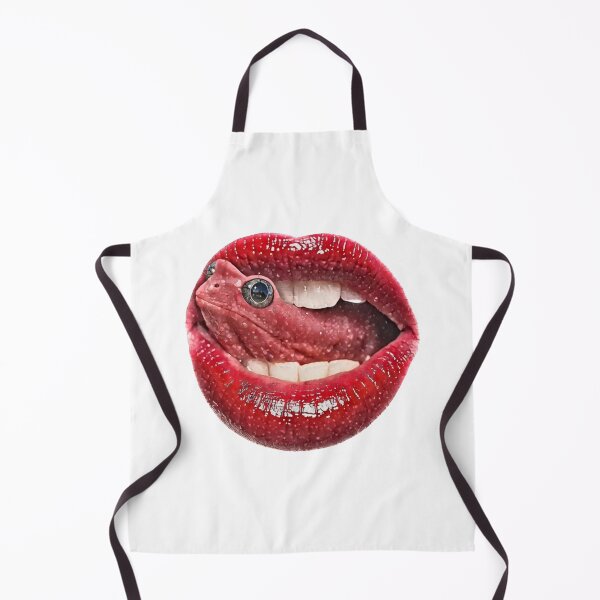 Item preview, Frog mouth with red lips designed and sold by polymathicbeast.