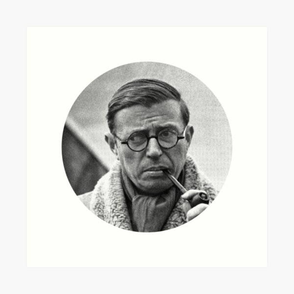 Aperçu de l'œuvre Sartre créée et vendue par Jordbord.
