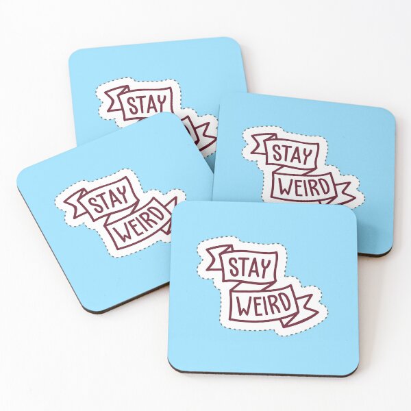 Item preview, "Stay Weird" Cool PopArtWork designed and sold by Art Wear Nation.