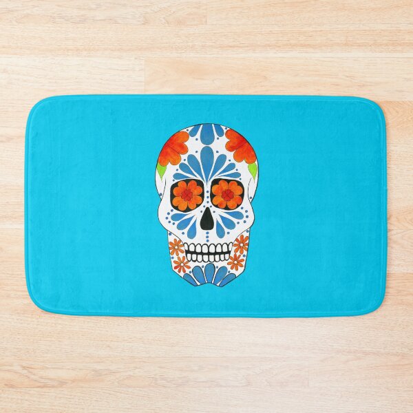 Item preview, Aztec design sugarskull designed and sold by Purrnickerty.