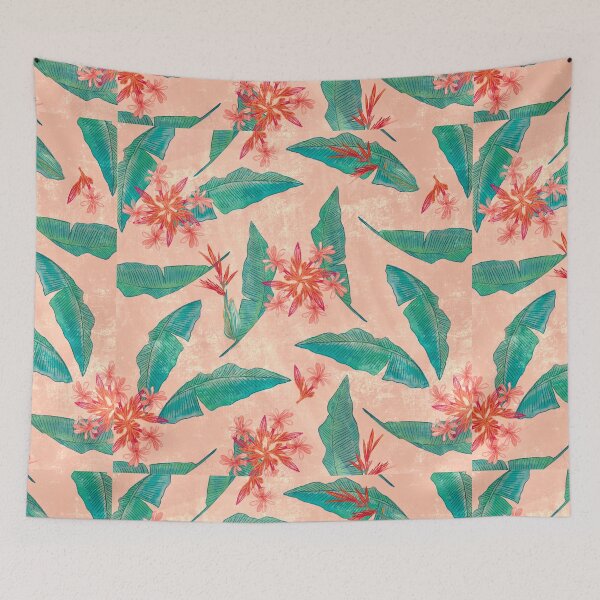 Item preview, Tropical Summer Vintage Pattern  designed and sold by Sodaholiday.