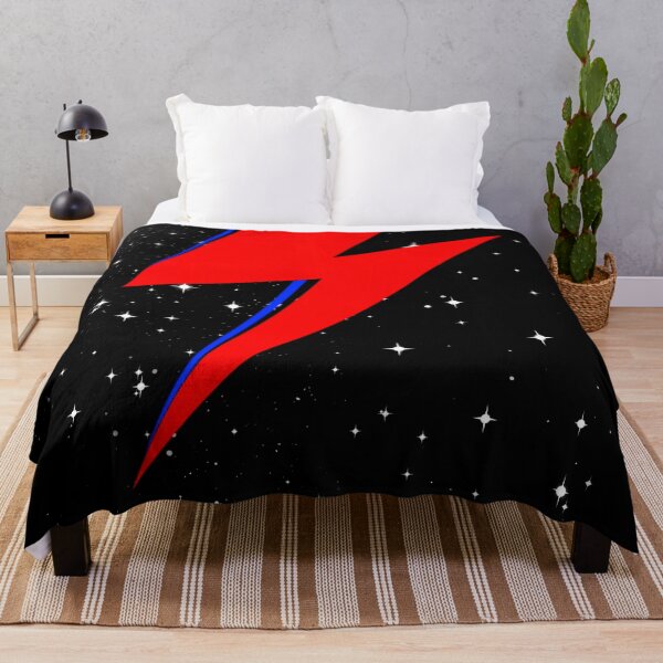 Bowie - Sterne Fleecedecke