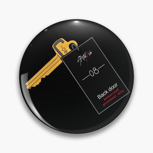 Item preview, Stray kids backdoor sticker designed and sold by Amy Hearts.