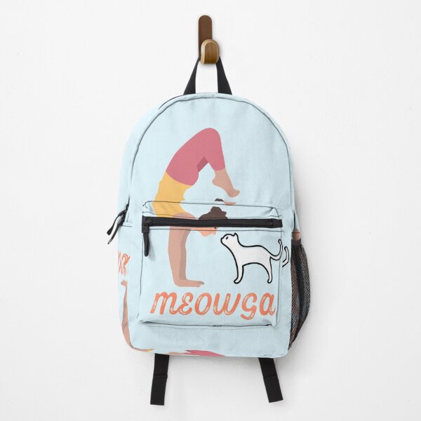 Item preview, Meowga Yoga with cat scorpion handstand designed and sold by Trio's Stuff.