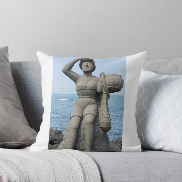 Item preview, Haenyeo(women divers) statue in jeju island sea of south korea. designed and sold by human8891.