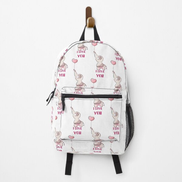 Item preview, I love you, love, in love, elephant, funny gift idea designed and sold by ThommyBLN.