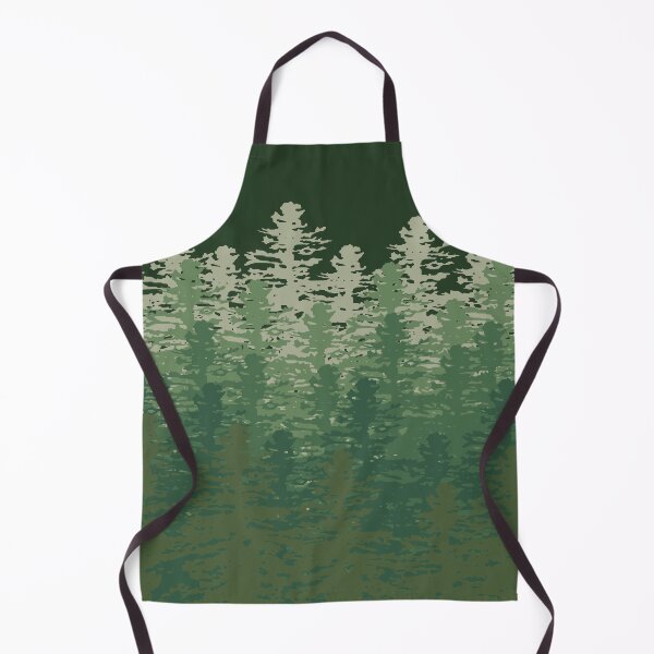 Item preview, Forest PINE tree pattern designed and sold by PlusAdore.