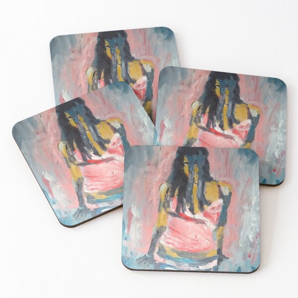 Item preview, Pintura al óleo de una mujer designed and sold by vinegaricecream.