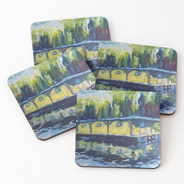 Item preview, oil painting of my ideal house boat designed and sold by vinegaricecream.