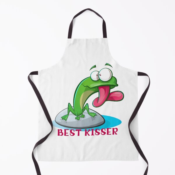 Item preview, Best kisser, funny frog, funny gift idea designed and sold by ThommyBLN.