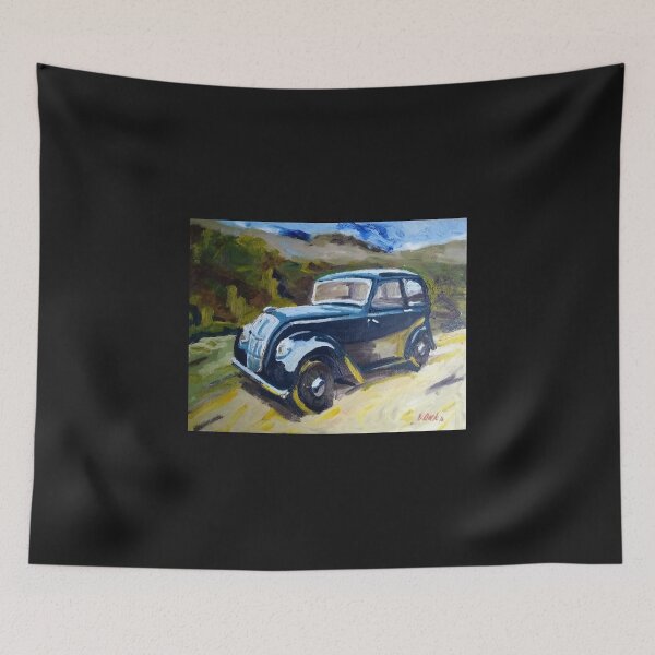 Item preview, oilpainting of the Morris 8 S designed and sold by vinegaricecream.
