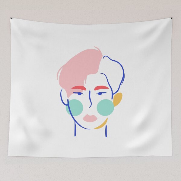 Item preview, Basic Abstract Line Art Human designed and sold by Quadghouls.