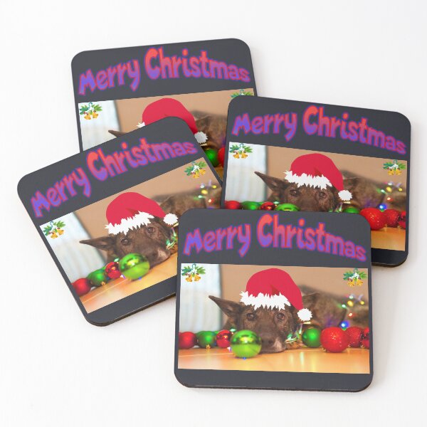 Item preview, Merry Christmas Cute Dog Design designed and sold by bobla25.