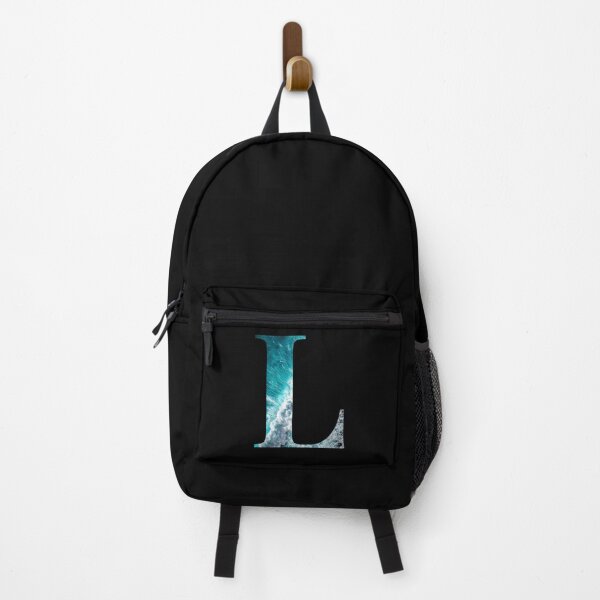 Item preview, Letter L Blue Ocean Waves Alphabet designed and sold by Sour Soul.
