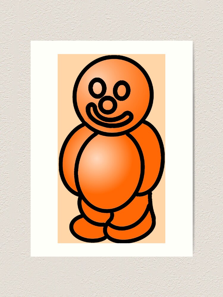 orange jelly baby