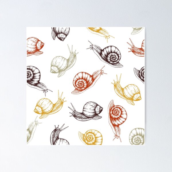 Item preview, Snails snails snails designed and sold by GoolPictures.