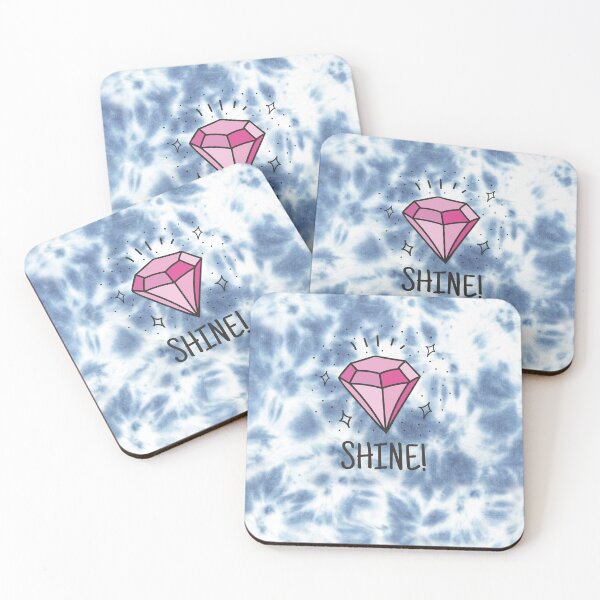 Item preview, Shine Diamond Pink With Blue light Sky Tie dye designed and sold by tee4shirt.