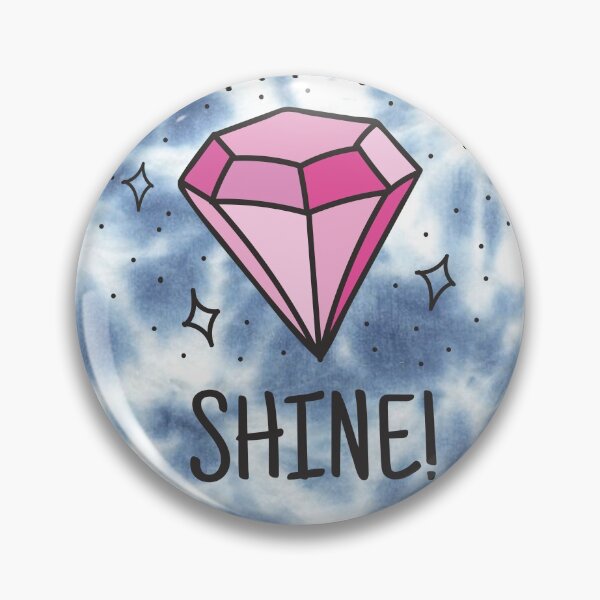 Item preview, Shine Diamond Pink With Blue light Sky Tie dye designed and sold by tee4shirt.