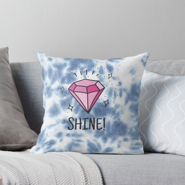 Item preview, Shine Diamond Pink With Blue light Sky Tie dye designed and sold by tee4shirt.