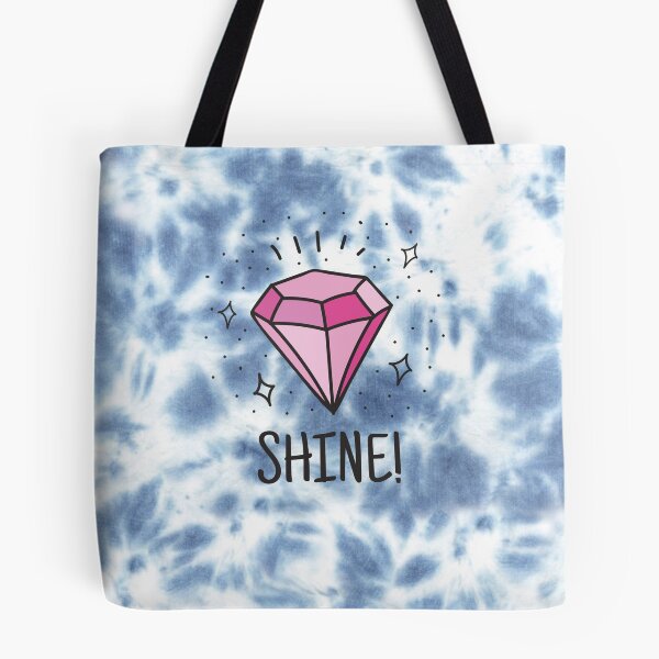 Item preview, Shine Diamond Pink With Blue light Sky Tie dye designed and sold by tee4shirt.