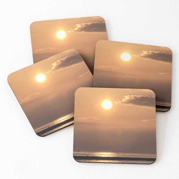 Item preview, Sunset of Jeju sea in Korea designed and sold by human8891.