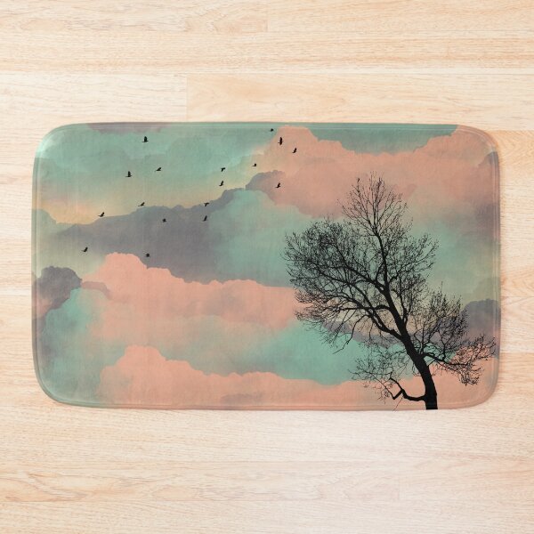 Item preview, Dusty color cloud with tree designed and sold by Nik J.