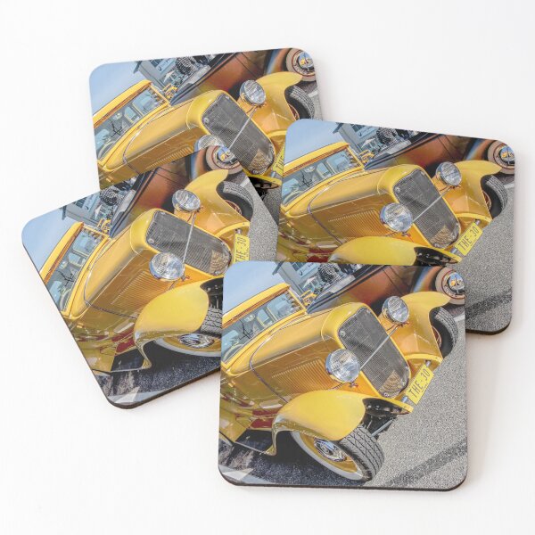Item preview, Yellow Ford Hot Rod designed and sold by Cars around Adelaide.