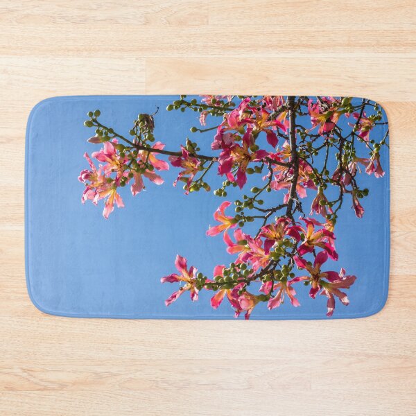 Item preview, Flores exóticas y vivaces: árbol de seda en flor Ceiba Speciosa designed and sold by Georgia Mizuleva.