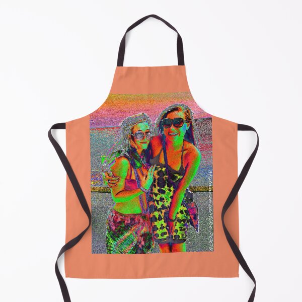Item preview, #459 Neon Crayon Hippie Girls designed and sold by MyInnereyeMike.