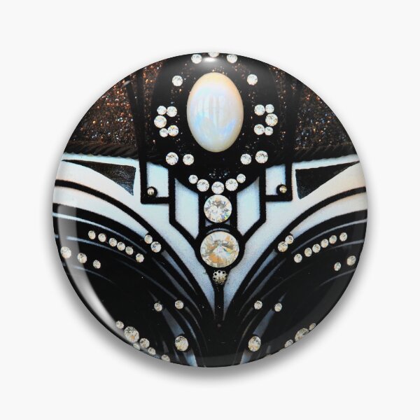 Item preview, Venetian mask, black / white  designed and sold by DeVeauDesign.