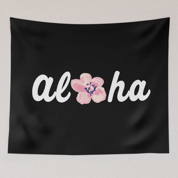 Item preview, Aloha - Hawaiian floral designed and sold by ArtfulTat.