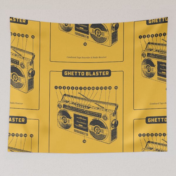 Item preview, Ghetto Blaster designed and sold by Good-Looking Corpse.