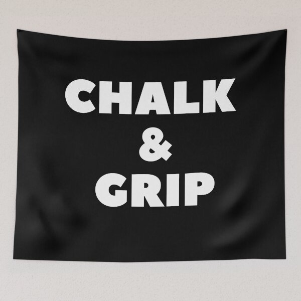 Item preview, Chalk and grip (Black Background) designed and sold by Skeelo702.