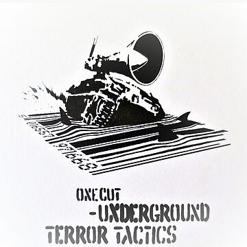 OXE Cut Underground Terror Tactics | Art Print