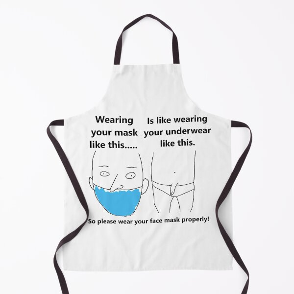 Item preview, Wear your mask properly meme designed and sold by DannyAndCo.