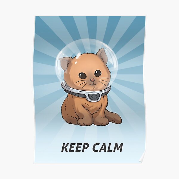 keep calm kitty-SUBNAUTICA Poster