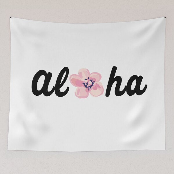 Item preview, Aloha - Hawaiian floral designed and sold by ArtfulTat.