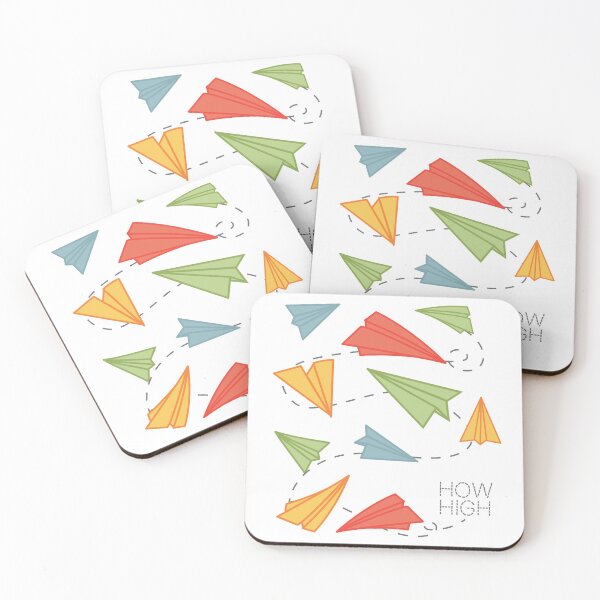 Item preview, Flying Paper Red Green and Blue Planes BoomBoomInk designed and sold by BoomBoomInk.